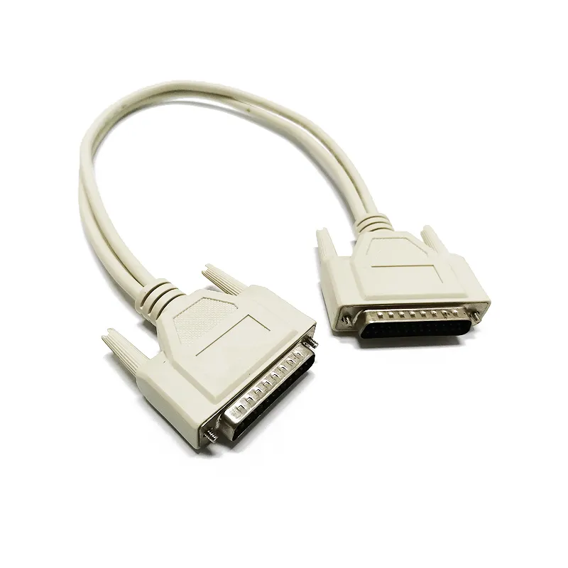 DB25 male-to-male cable, model QH88-WH-DB25